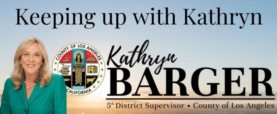 Keeping up with Kathryn Barger